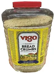 Vigo Seasoned Bread Crumbs with imported Romano Cheese italian style 5 Lb
