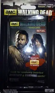 AMC WALKING DEAD SEASON 3 PART 2 BOX 20 BLISTER CARD PACKS CRYPTOZOIC 2014