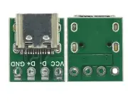 10Pcs USB 3.1 Type C 16Pin Test PCB Board Adapter 16P Connector Socket NEW