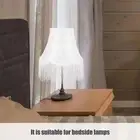 Table Lamp Shade Cover with Tassel Lighting Fixtures Cover for Living Room