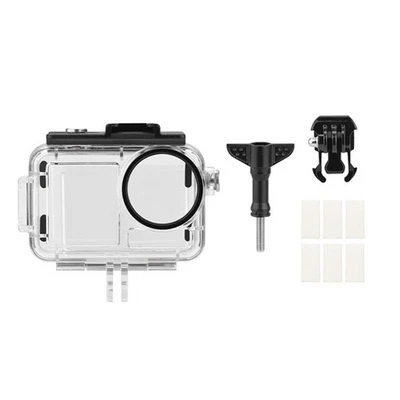 For Osmo Action 3/4/5 Pro Transparent Waterproof Case Diving Protective Case