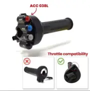 BMW Jetprime Throttle Cover inc Right Hand Switch - Rain Light