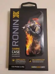 MGC Ronin Gaming Case for iPhone 13 Pro Max, APL-113P-BK, New Sealed