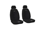 R.M.Williams RMW Longhorns Jacquard Black Front Car Seat Covers Universal Fit