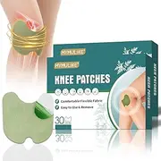 [MYMULIKE] 60Pcs Knee Patches, Herbal Knee Patches for Bone On Bone, Long Lasting Comfortable for Muscle, Joint, Neck, Shoulder, Back