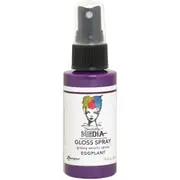 Dina Wakley MEdia Eggplant Gloss Spray