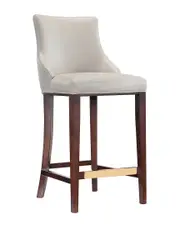 Manhattan Comfort Modern Set of 3 Shubert Upholstered Barstools NoSize NoColor
