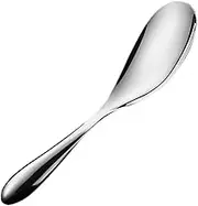 iplusmile Stainless Steel Rice Spoon Wear Resistant Rice Scoop for Frying Serving Non Stick Metal Utensil for Kitchen Use Convenient Design for Scratch Protection Easy Cleaning