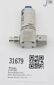 31679 HAM-LET DIA VLV, NORMALLY CLOSED, 60-90PSI HM20 4VKLC(M5) GM4GF4 150PSI