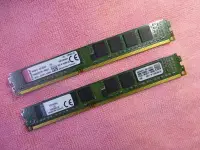 在飛比找Yahoo!奇摩拍賣優惠-Kingston 金士頓 DDR3 1333 4GB*2支