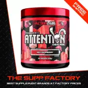Faction Labs ATTENTION CHEAT CODE 30srv RED RASPBERRY | Energy Focus Cognition