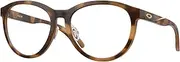 [Oakley] OY8027D Eyeglasses Bundle: OY 8027D 802702 Aglow Satin Brown Tortoise and Large Blue leash Accessory kit