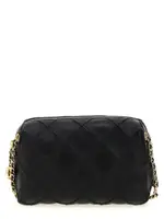 [Tory Burch] Tory Burch-Fleming Borse A Tracolla Nero-Donna OS