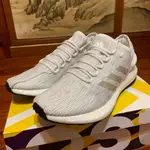 【純原】现货！..ADIDAS PUREBOOST 灰白 雪花 編織 透氣 耐磨 運動慢跑鞋 男鞋 BB6277