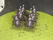 15mm Painted Napoleonic Saxon Cuirassier Regiment (12 Riders/12 Horse) Superb