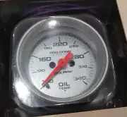 Auto Meter 4356 Ultra Lite Pro Comp Electric Oil Temperature Gauge 100-340 F