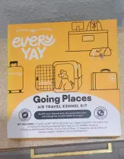 EveryYay Going Places Air Travel Kennel Kit New In box Pets Cats Dogs NEW
