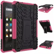 Rubber Shockproof Hybrid Hard Case Cover Stand Holder For Kindle Fire HD7 2015PK