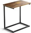 C Shaped End Table 27 In High Side Table for Couch Slide Under C Table End Table