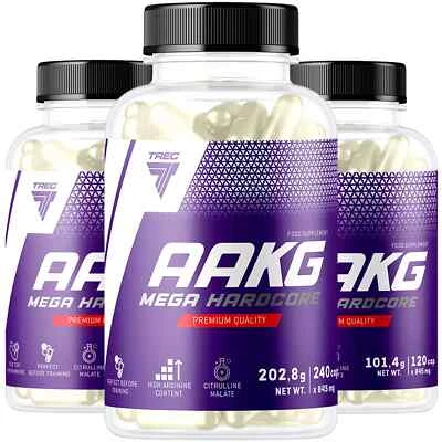 Trec Nutrition AAKG MEGA HARDCORE - Arginine & Citruline Malate - Muscle Growth