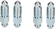 5/16" x 24 UNF Steel Brake Caliper Bleeding Bleed Nipple Screw Bleedscrew 4pc