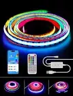 RGB RGB+IC LED COB Strips Lights 5V USB Flexible Rope Smart Wifi Bluetooth APP