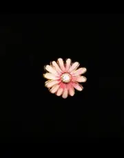 AUTHENTIC Pandora Pink Daisy Flower Charm 788775C01 NEW
