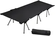 koolsoo Camping Cot Foldable Bed Portable Multipurpose Easy to Use up for Adults Kids Sleeping Bed for Picnic Apartments Home Dormitory