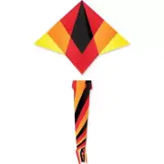 Kite Super Flyer Single Line Nova Delta Kite w/ Winder & String 11 PR 16071
