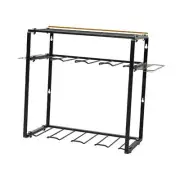 Power Tool Organizer Wall Mount Organization Wrench Drill Shed Storage Rack