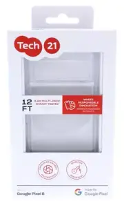 Tech21 EvoClear Series Case for Google Pixel 8 - Clear New