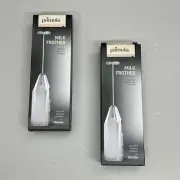EPOCA (2 PACK) Primula Handheld Milk Frother 2 AABatteries Included PHFCH0101