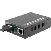 Gigabit Fibre Media Converter Provide Desktop Chassis SM Dual Fibre SC 20Km