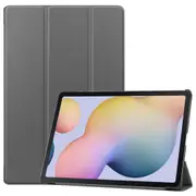 For Samsung Galaxy Tab S8+ Plus (2022)/Tab S7+ Plus (2020) Case, PU Leather Cover, Sleep/Wake Stand, Gray