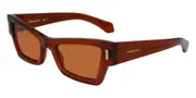Salvatore Ferragamo SF 2006S 232 Women’s Sunglasses Brown Size 53