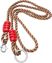 BESPORTBLE 6 Pcs Adjustable Tree Swing Hanging Kit Durable Nylon Rope with Connectors for Tire Swings and Hammocks Safe Outdoor Play Gear Random Color