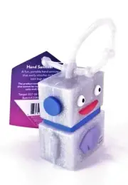 Light Up Robot Hand Lotion Case Flashing Travel Purse Bag Holder Target Brand