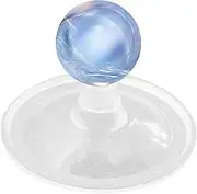 Sphere Balls Holder - Clear Sphere Storage Holder,Transparent Design Display Stand for Crystal Balls, Jade, Eggs, and Golf Balls