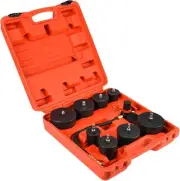 9 Piece Turbo System Leakage Tester Set 1-3/8" - 3-1/2" Adapters