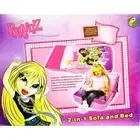 Camping Home Girl 2-in-1 Inflatable Flocked Air Sofa Lounge & Bed Mattress 100cm