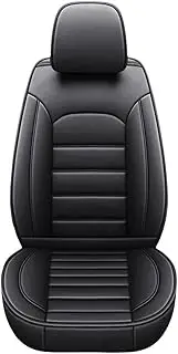 Universal Style Car Seat Cover Compatible for Hyundai H-1 Wagon Santafe Rohens Palisade Car Accessories Interior Details Seat Protector(Black)