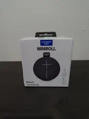 UE Ultimate Ears MINIROLL Ultra-Portable Waterproof Speaker - Black Latest Model