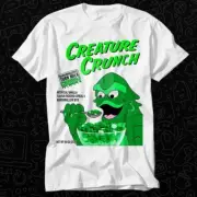 Unisex Tshirt Creature Crunch Black Lagoon Fantasy Monster T Shirt