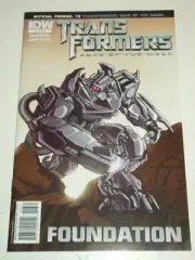 TRANSFORMERS FOUNDATION #3 IDW COMICS VARIANT APRIL 2011 NM (9.4)