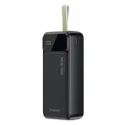 CHOETECH B730 30000mAh Power Bank PD22.5W with Digital Display Black