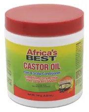 Africa's Best Castor Oil Hair & Scalp Conditioner 149g (5.25oz)