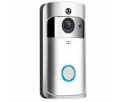 Smart Doorbells M3 Wireless Camera Video Doorbell Home Security Wifi Smartphone Remote Monitoring Silver
