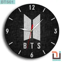 在飛比找蝦皮購物優惠-獨特可愛的 BTS KPOP BTS02 木掛鐘