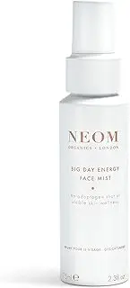 Neom- Big Day Energy Face Mist, 75ml | Calms, Refreshes & Energises | Eucalyptus, Rosemary & Patchouli | For bright, dewy skin | Vegan | 100% Natural Fragrance