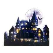 Party Castle Ornament with Light up Feature Home Decoration and Party Supplies